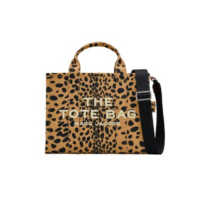 THE CHEETAH CANVAS MEDIUM TOTE BAG